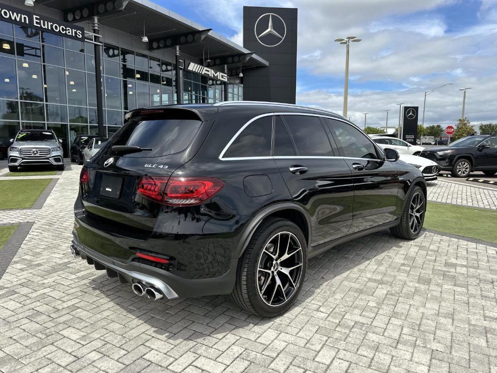 used 2022 Mercedes-Benz AMG GLC 43 car, priced at $42,328