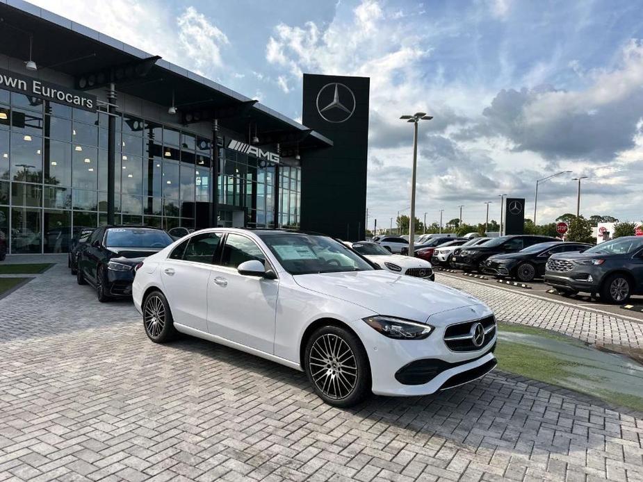 new 2024 Mercedes-Benz C-Class car, priced at $55,815