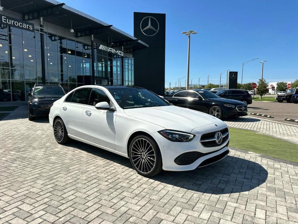 new 2025 Mercedes-Benz C-Class car, priced at $54,285