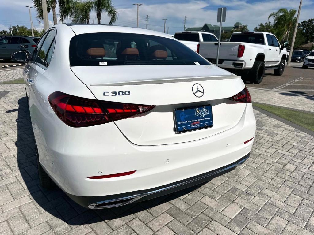 new 2025 Mercedes-Benz C-Class car, priced at $54,285
