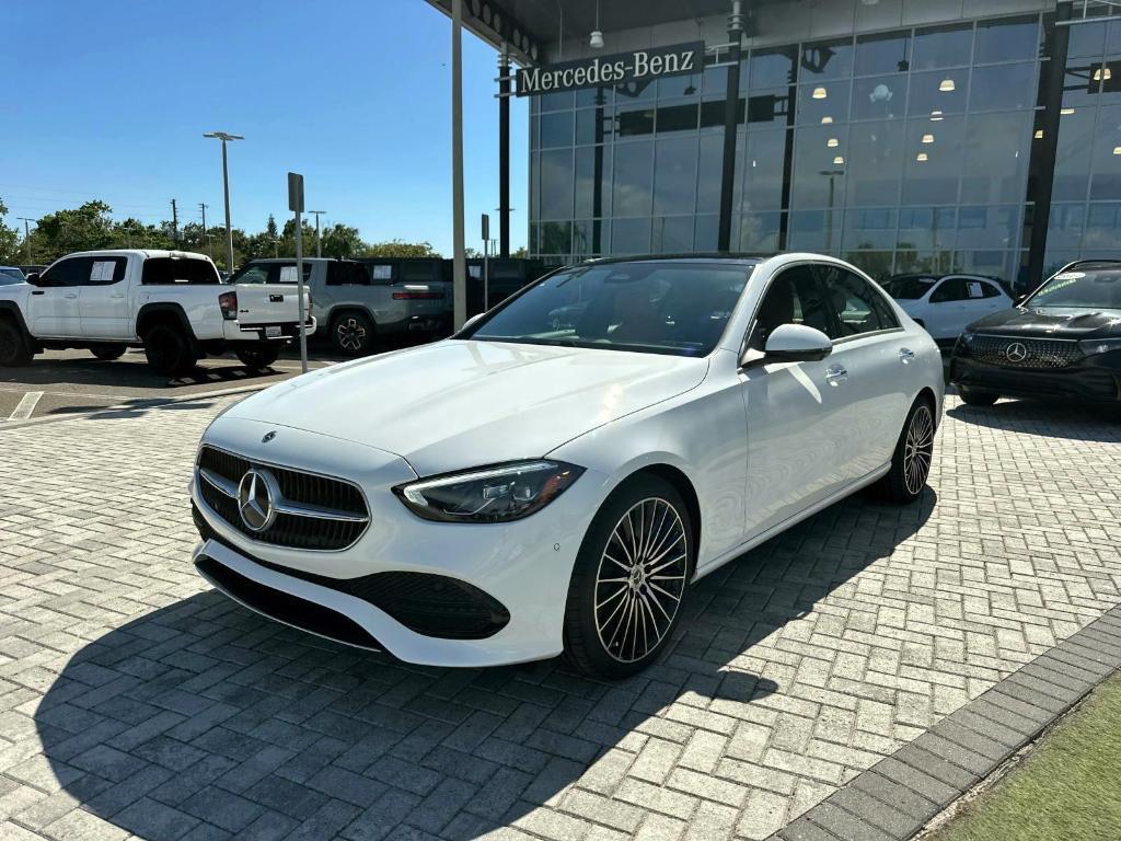 new 2025 Mercedes-Benz C-Class car, priced at $54,285