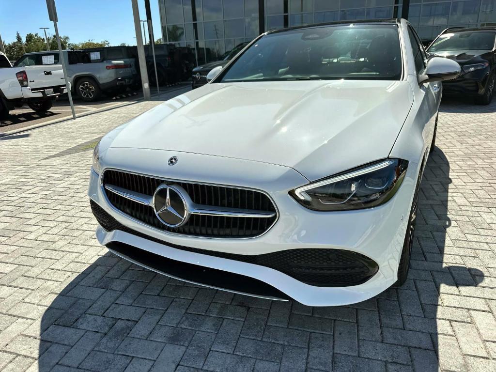 new 2025 Mercedes-Benz C-Class car, priced at $54,285