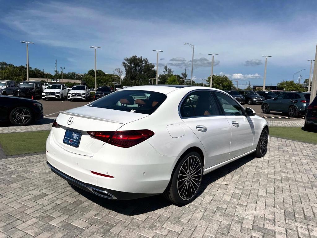 new 2025 Mercedes-Benz C-Class car, priced at $54,285