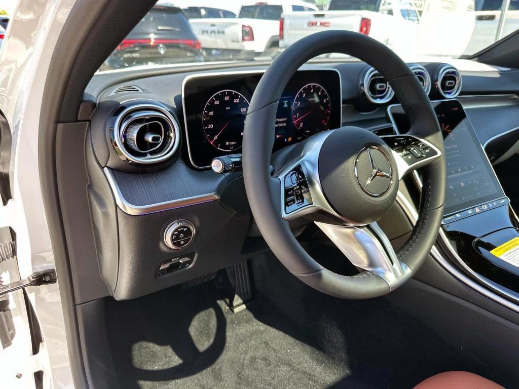 new 2025 Mercedes-Benz C-Class car, priced at $54,285