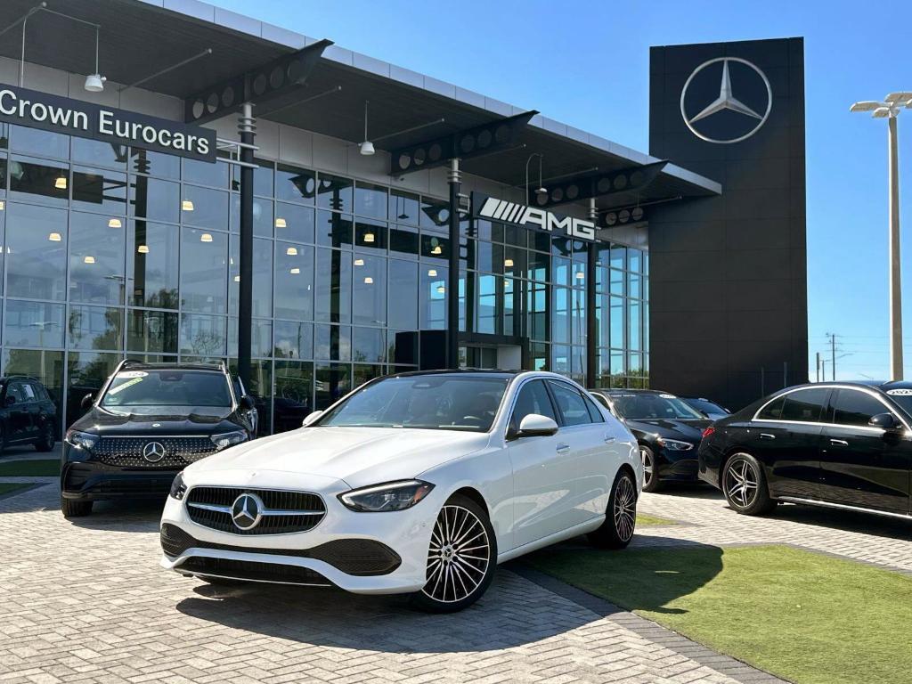 new 2025 Mercedes-Benz C-Class car, priced at $54,285