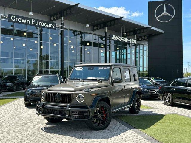 used 2021 Mercedes-Benz AMG G 63 car, priced at $149,886