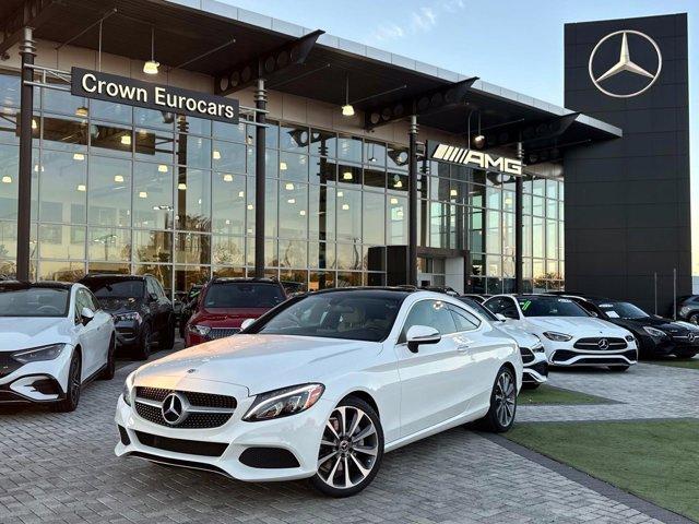 used 2018 Mercedes-Benz C-Class car, priced at $24,988