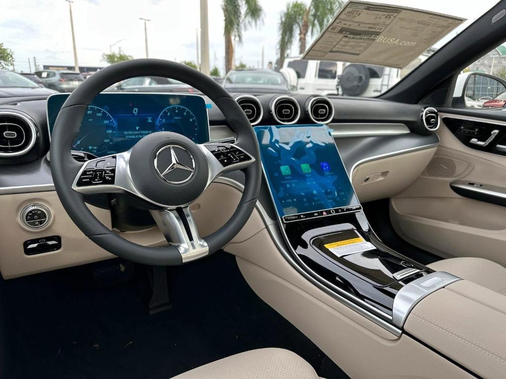 new 2025 Mercedes-Benz C-Class car, priced at $51,050