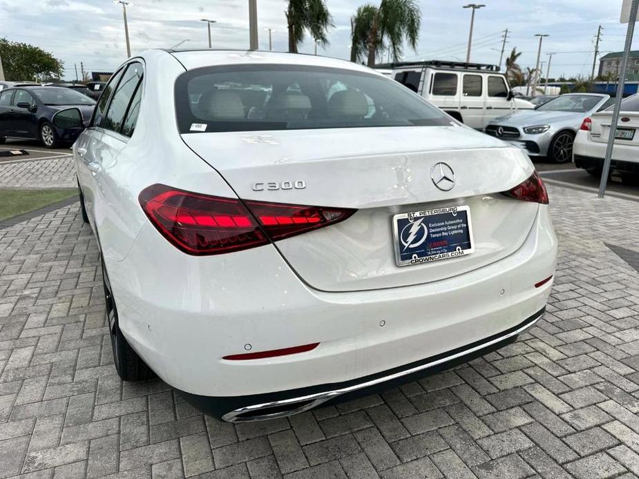 new 2025 Mercedes-Benz C-Class car, priced at $51,050