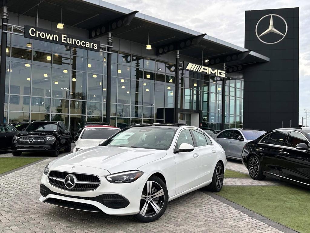 new 2025 Mercedes-Benz C-Class car, priced at $51,050