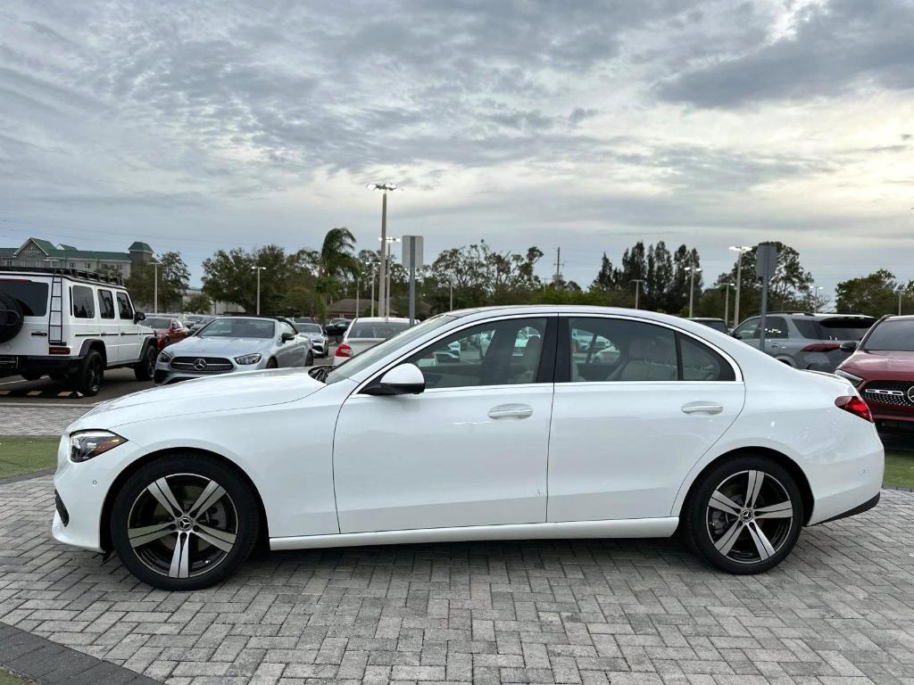 new 2025 Mercedes-Benz C-Class car, priced at $51,050