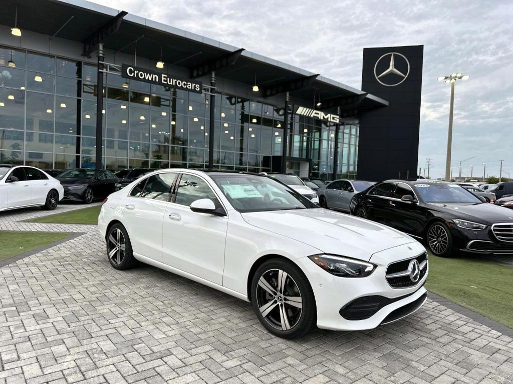 new 2025 Mercedes-Benz C-Class car, priced at $51,050