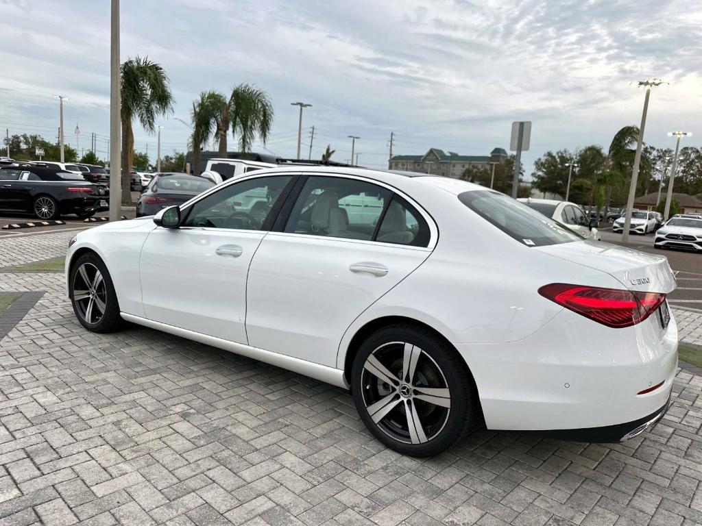 new 2025 Mercedes-Benz C-Class car, priced at $51,050