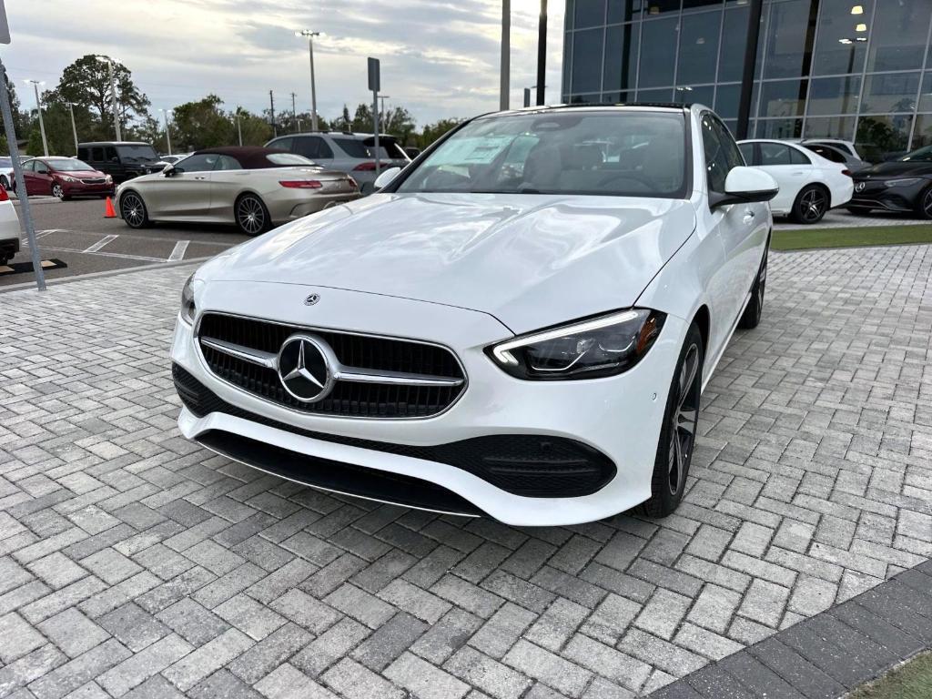 new 2025 Mercedes-Benz C-Class car, priced at $51,050