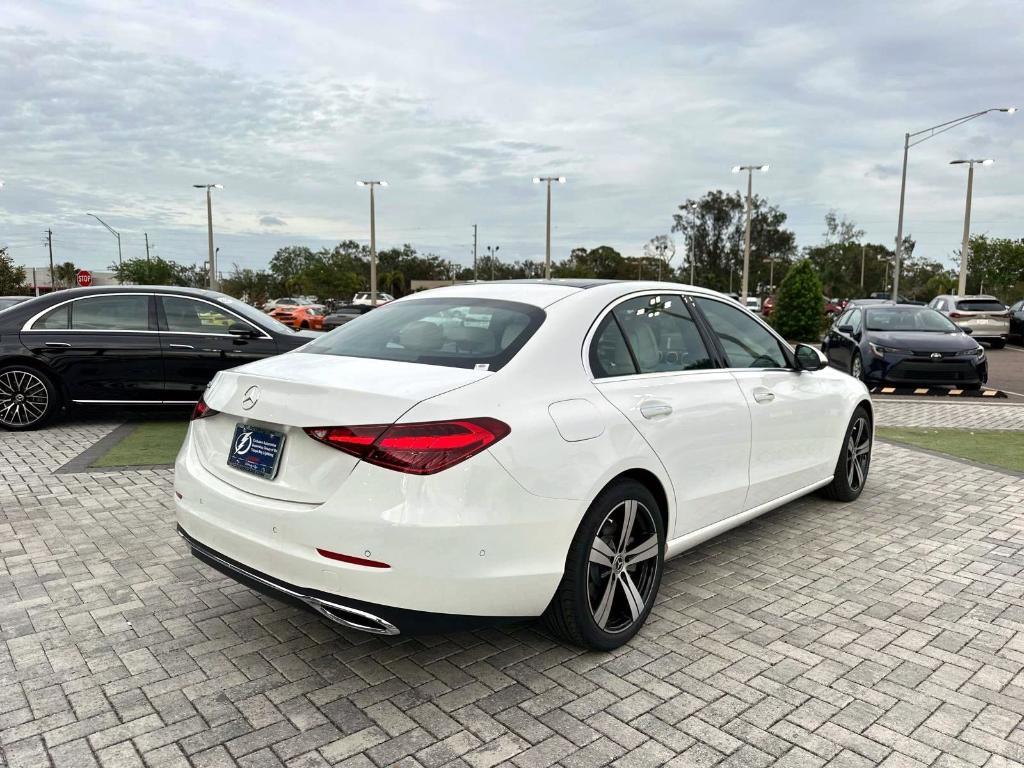 new 2025 Mercedes-Benz C-Class car, priced at $51,050