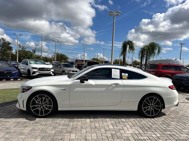 used 2023 Mercedes-Benz AMG C 43 car, priced at $53,491