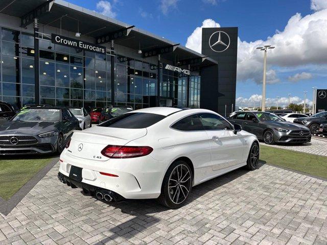 used 2023 Mercedes-Benz AMG C 43 car, priced at $53,491