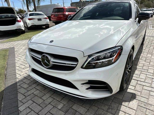 used 2023 Mercedes-Benz AMG C 43 car, priced at $53,491