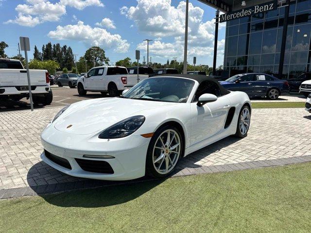 used 2022 Porsche 718 Boxster car, priced at $67,985