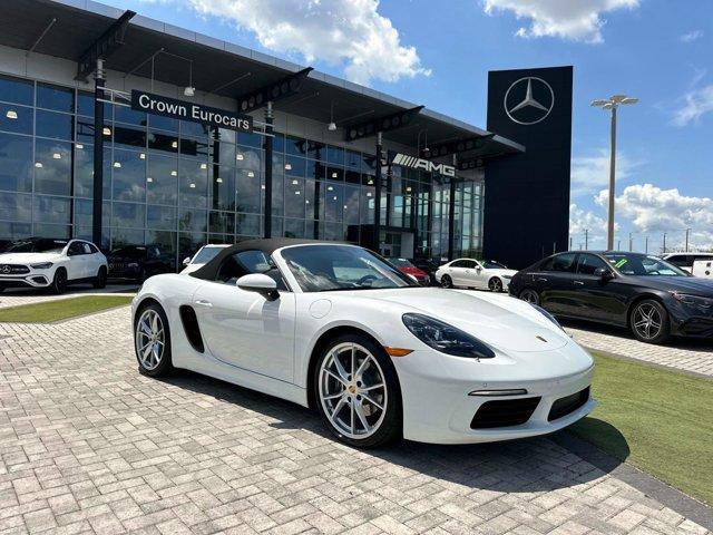 used 2022 Porsche 718 Boxster car, priced at $67,985