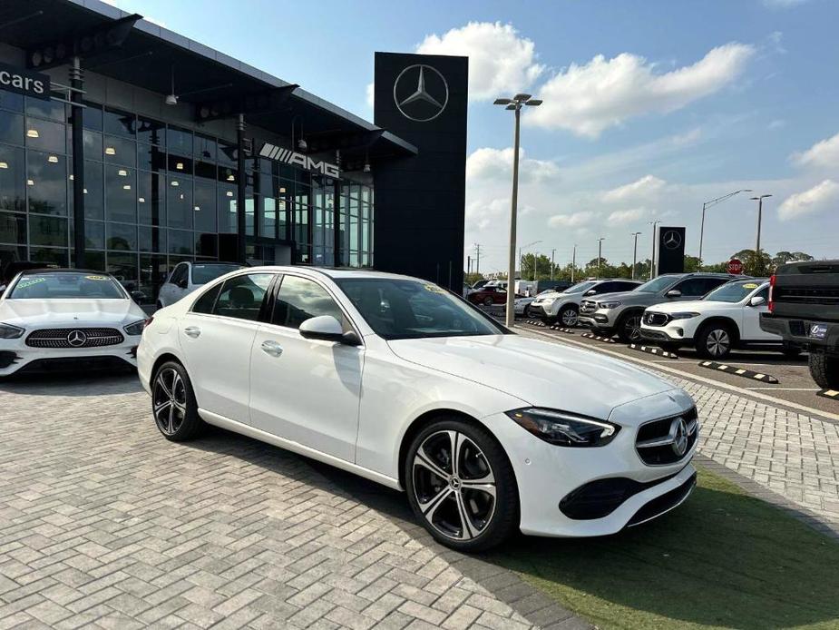 new 2024 Mercedes-Benz C-Class car, priced at $49,185