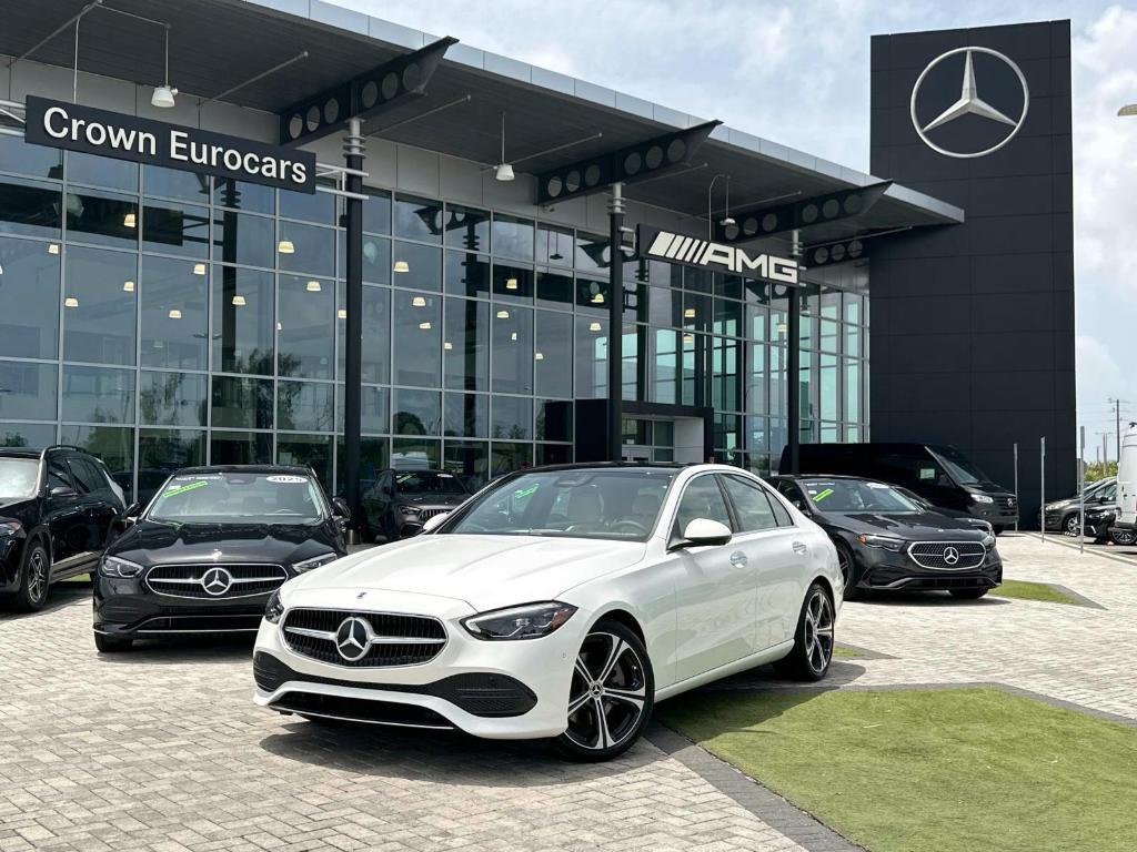 new 2025 Mercedes-Benz C-Class car, priced at $53,935