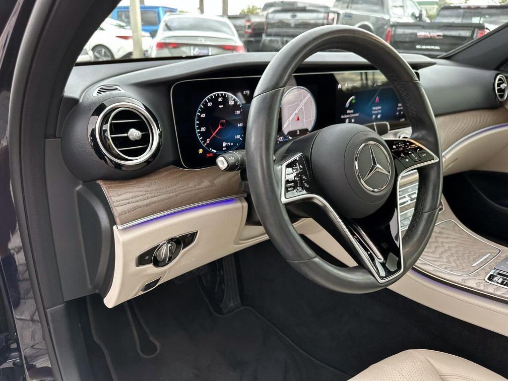 used 2023 Mercedes-Benz E-Class car, priced at $42,488