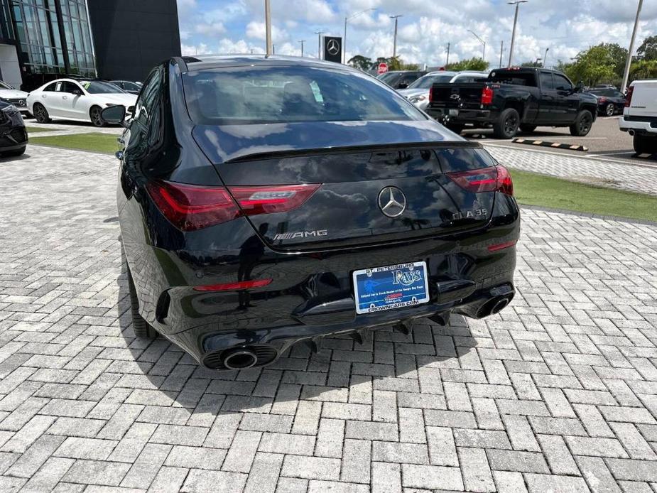 new 2025 Mercedes-Benz AMG CLA 35 car, priced at $61,845