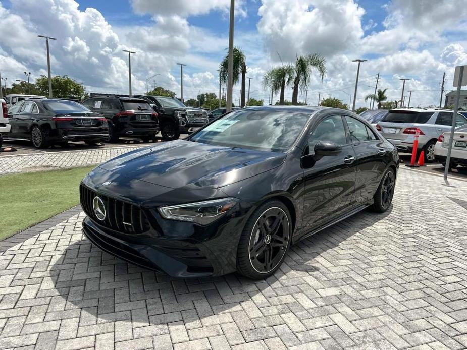 new 2025 Mercedes-Benz AMG CLA 35 car, priced at $61,845