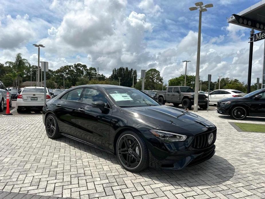 new 2025 Mercedes-Benz AMG CLA 35 car, priced at $61,845