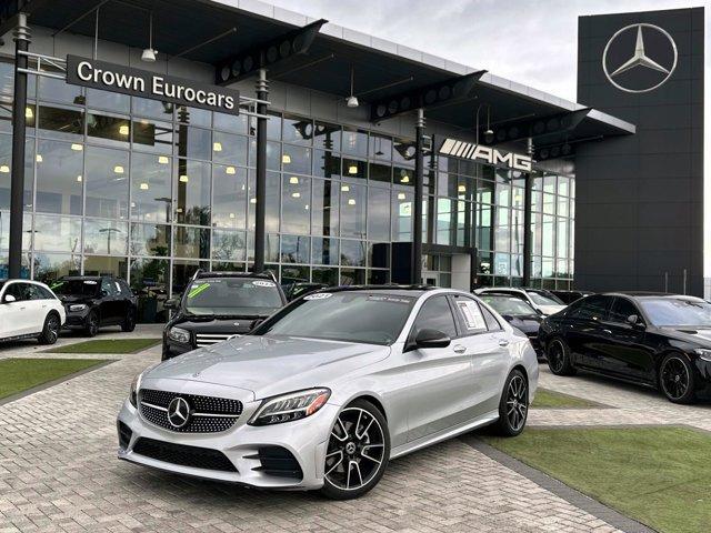 used 2021 Mercedes-Benz C-Class car, priced at $30,988