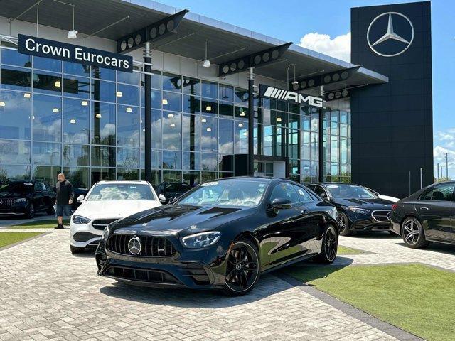 used 2022 Mercedes-Benz AMG E 53 car, priced at $60,990