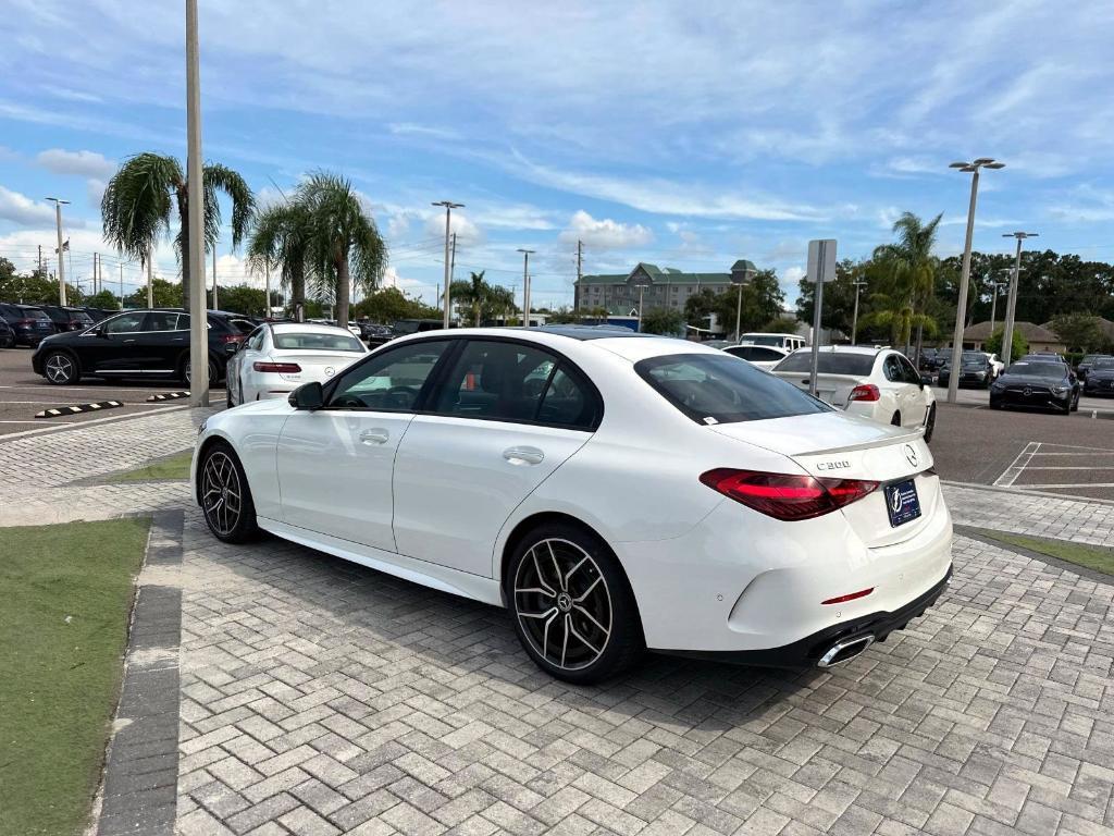 new 2024 Mercedes-Benz C-Class car, priced at $59,725