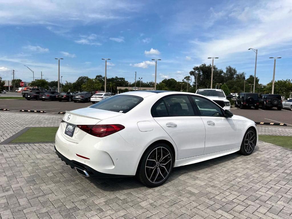 new 2024 Mercedes-Benz C-Class car, priced at $59,725