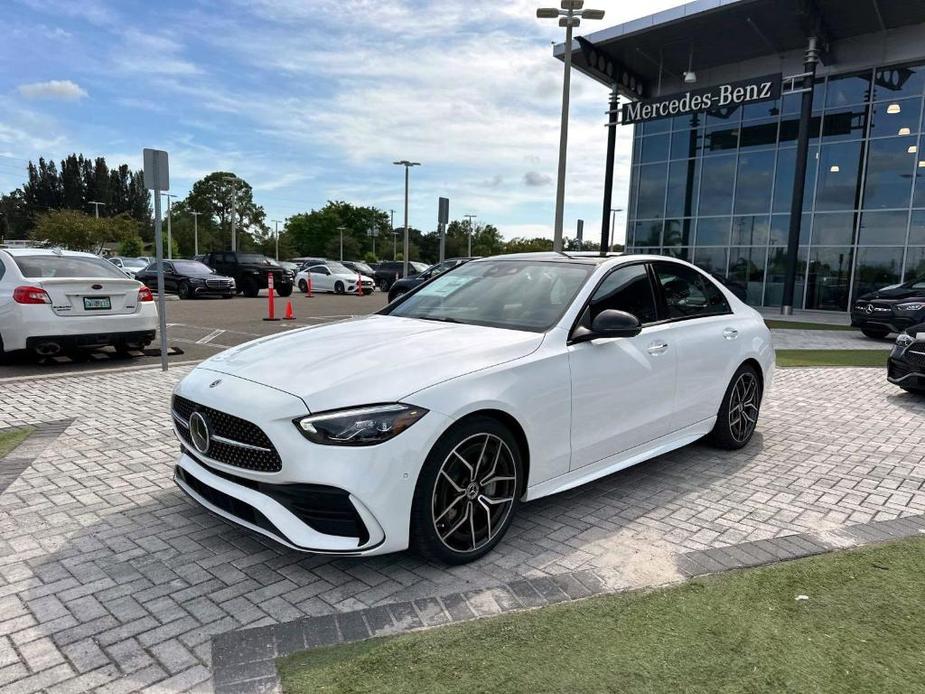 new 2024 Mercedes-Benz C-Class car, priced at $59,725