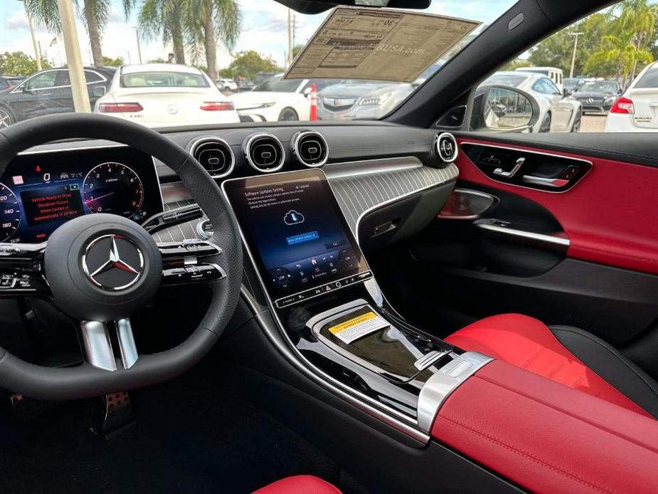 new 2024 Mercedes-Benz C-Class car, priced at $59,725