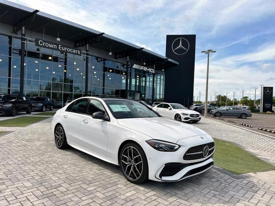 new 2024 Mercedes-Benz C-Class car, priced at $59,725