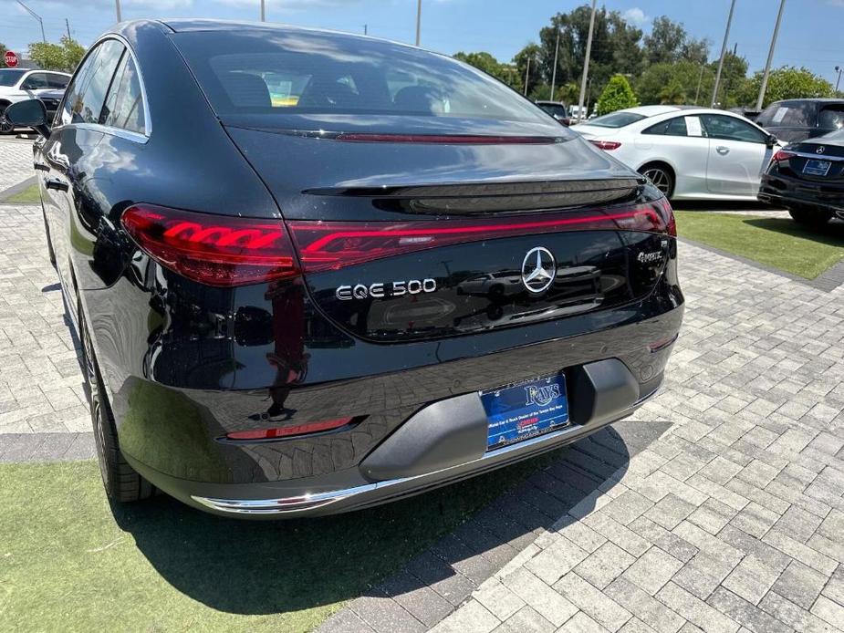 new 2024 Mercedes-Benz EQE 500 car, priced at $88,600