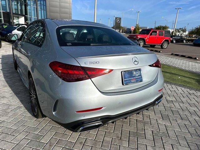 used 2024 Mercedes-Benz C-Class car, priced at $49,996