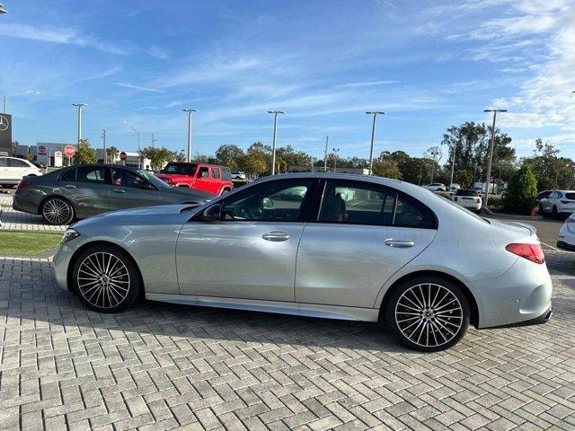 used 2024 Mercedes-Benz C-Class car, priced at $49,996