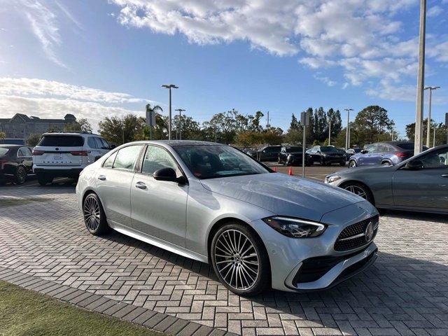 used 2024 Mercedes-Benz C-Class car, priced at $49,996