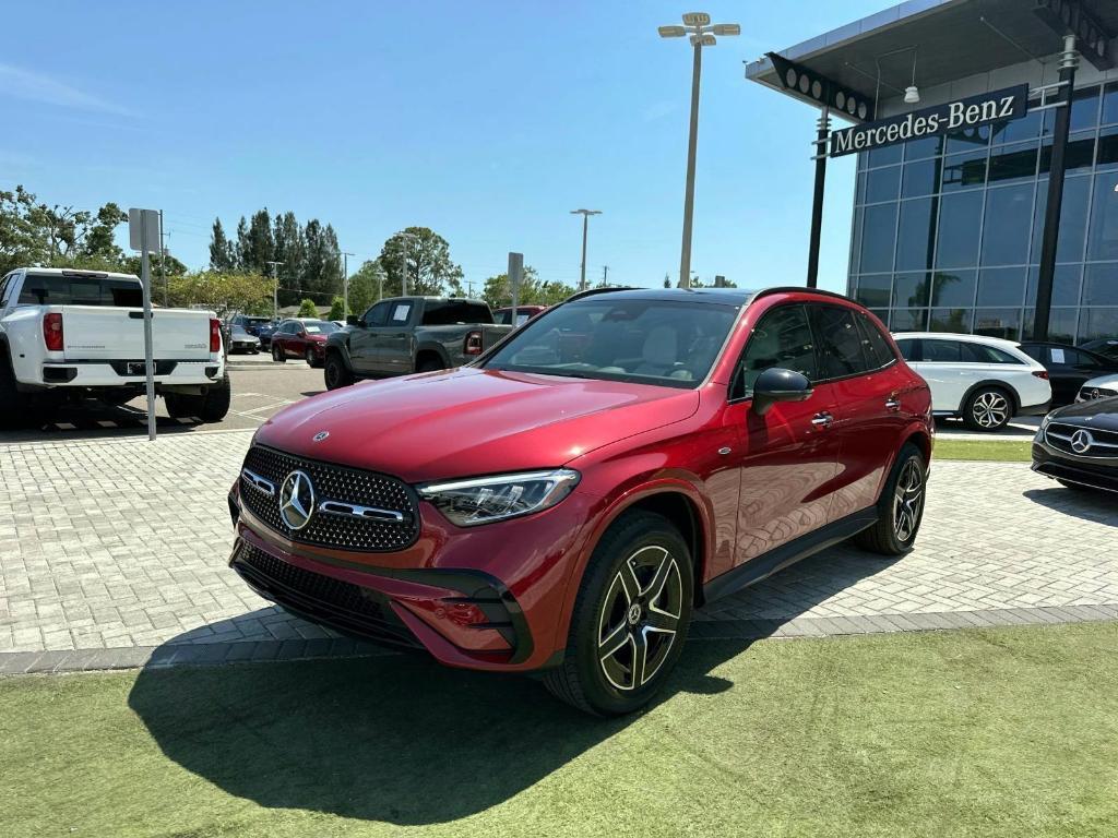 new 2025 Mercedes-Benz GLC 350e car, priced at $70,050