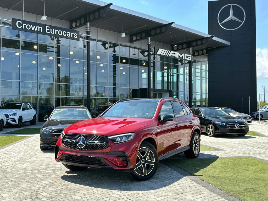 new 2025 Mercedes-Benz GLC 350e car, priced at $70,050