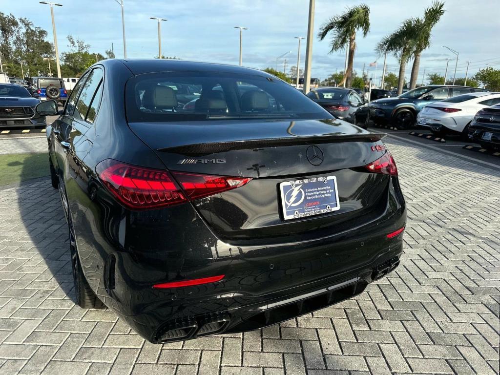 new 2025 Mercedes-Benz AMG C 63 car, priced at $103,835