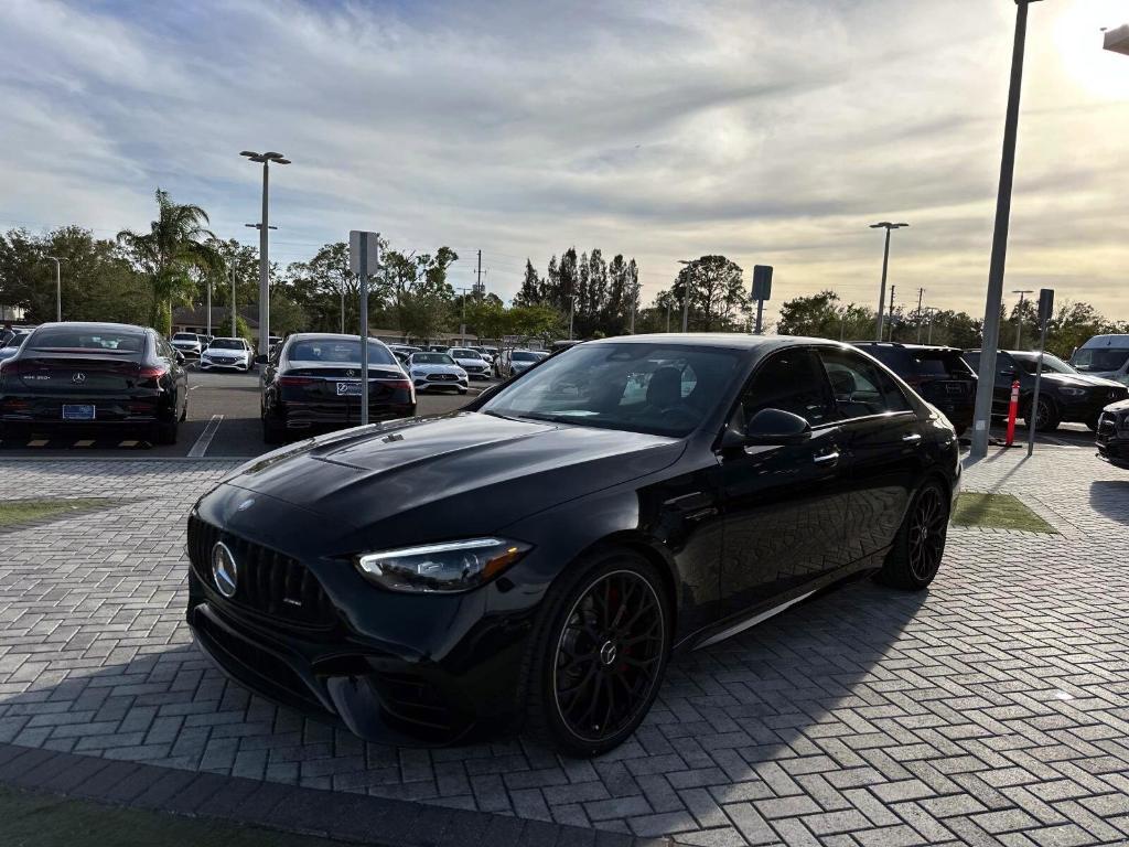 new 2025 Mercedes-Benz AMG C 63 car, priced at $103,835