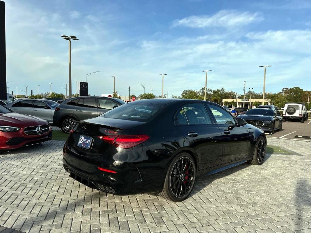 new 2025 Mercedes-Benz AMG C 63 car, priced at $103,835