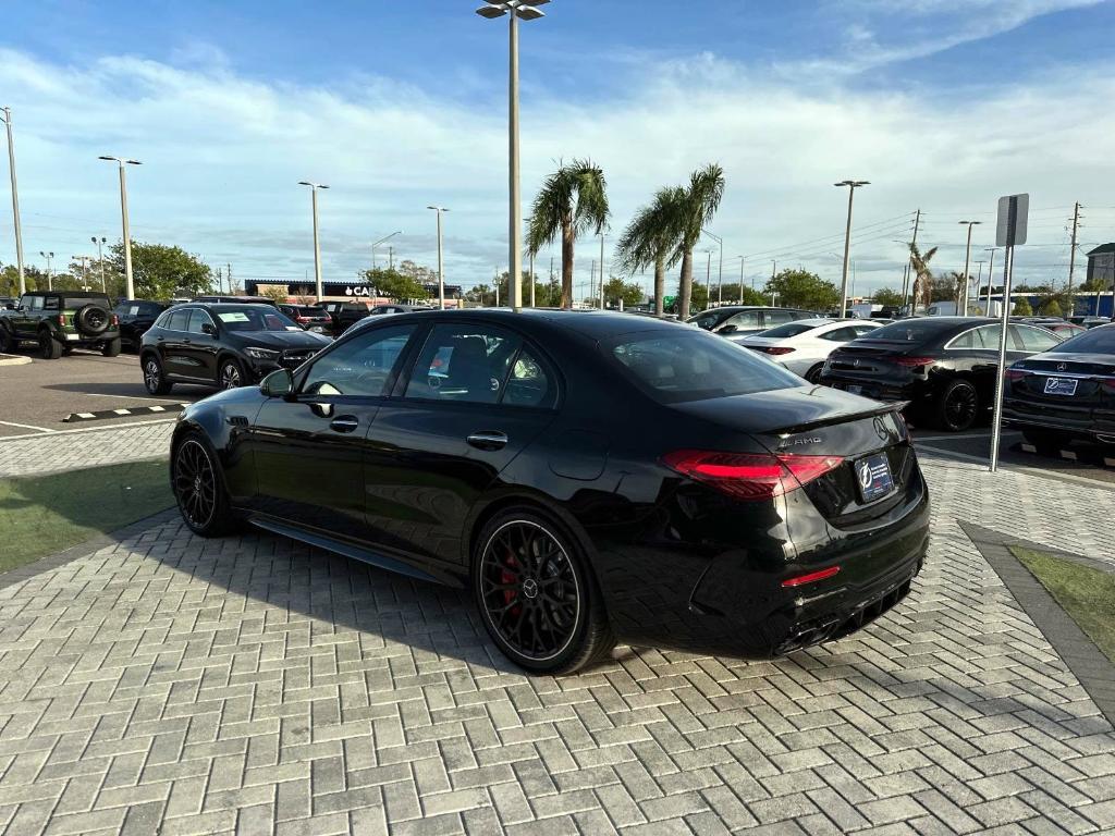 new 2025 Mercedes-Benz AMG C 63 car, priced at $103,835