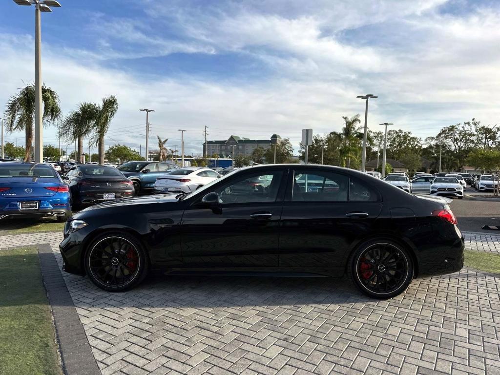 new 2025 Mercedes-Benz AMG C 63 car, priced at $103,835