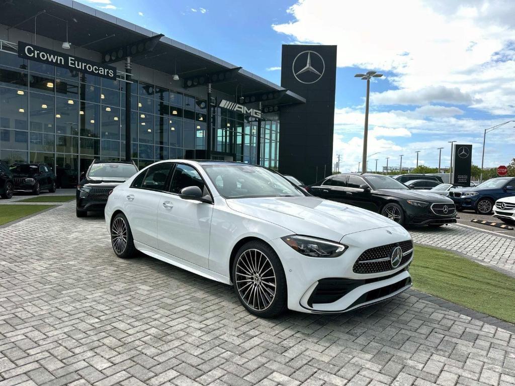 new 2025 Mercedes-Benz C-Class car, priced at $58,005