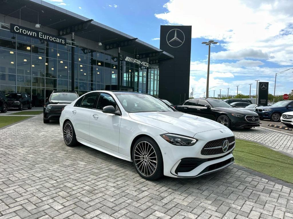new 2025 Mercedes-Benz C-Class car, priced at $58,005